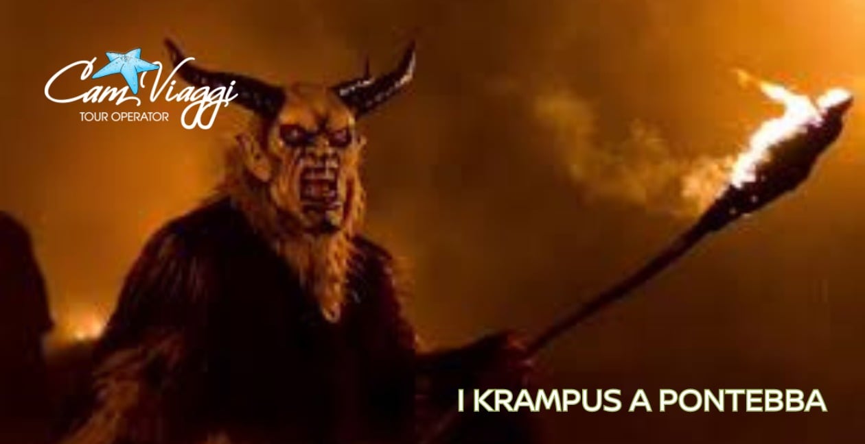 I KRAMPUS A PONTEBBA 8 Dicembre 2023 CAM VIAGGI